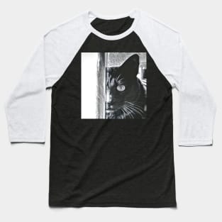 PHOTOGRAPHY CAT BLACK Baseball T-Shirt